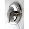 Kingston Brass Tub and Shower Faucet, Brushed Nickel, Wall Mount KB538LTO - alternate 2